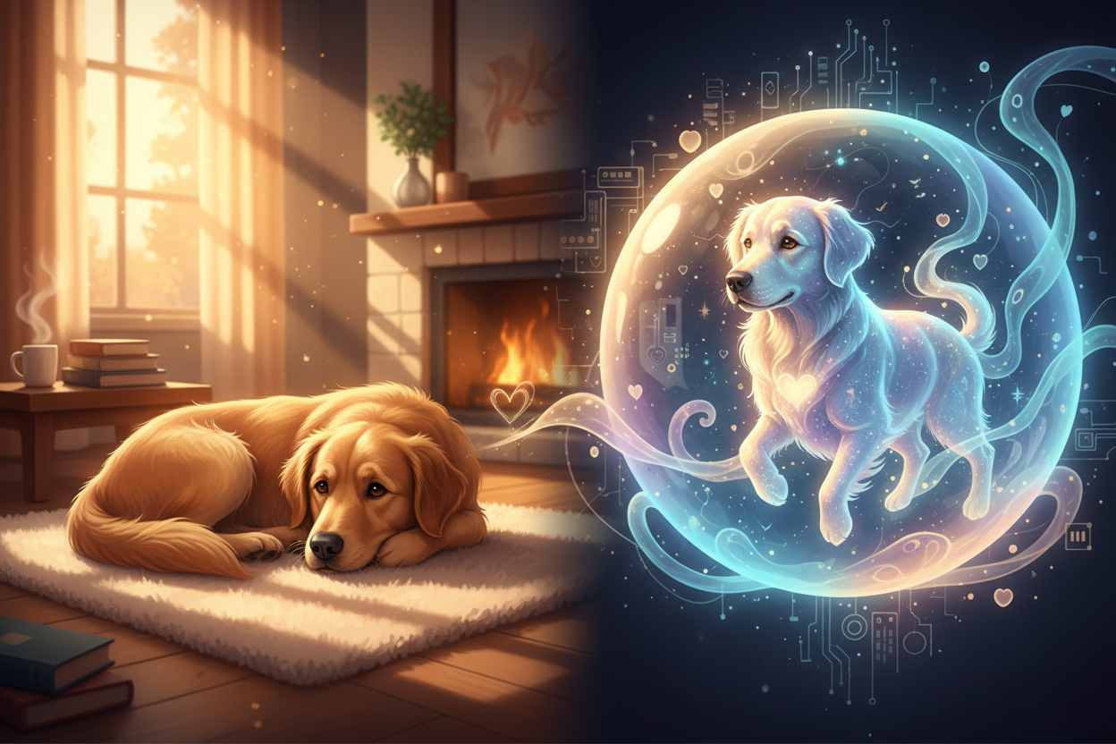 真实宠物与数字孪生体